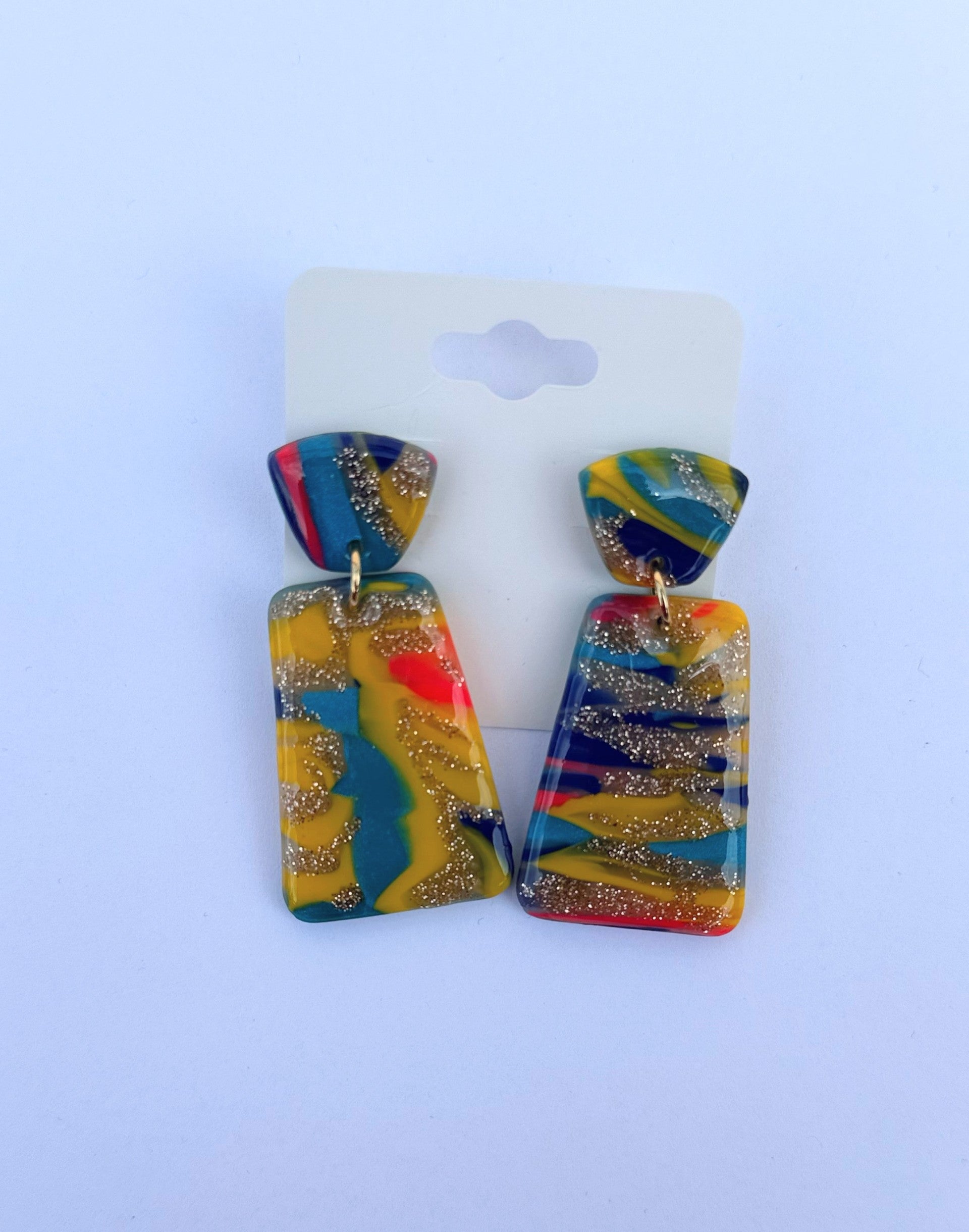 Mixed In Glitter Earrings