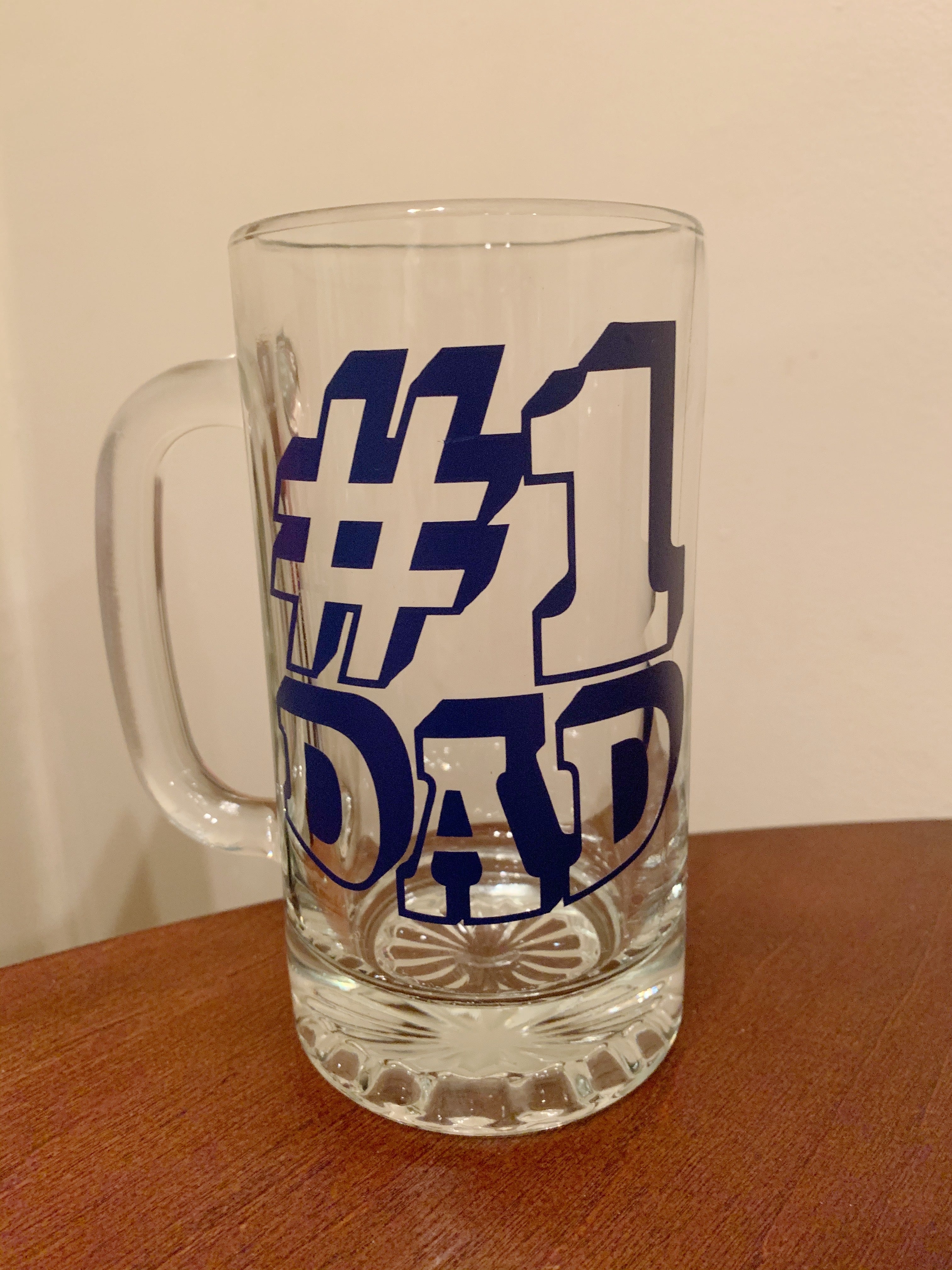 #1 Dad Beer Mug