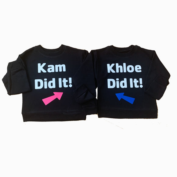 Who Did It?! Sweatshirts